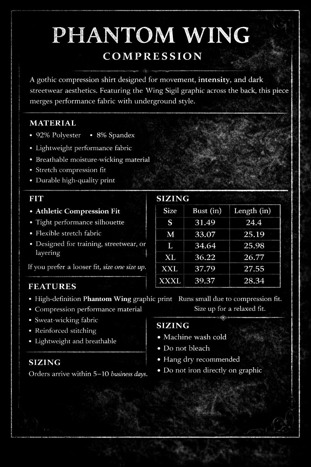 Phantom Wing Compression