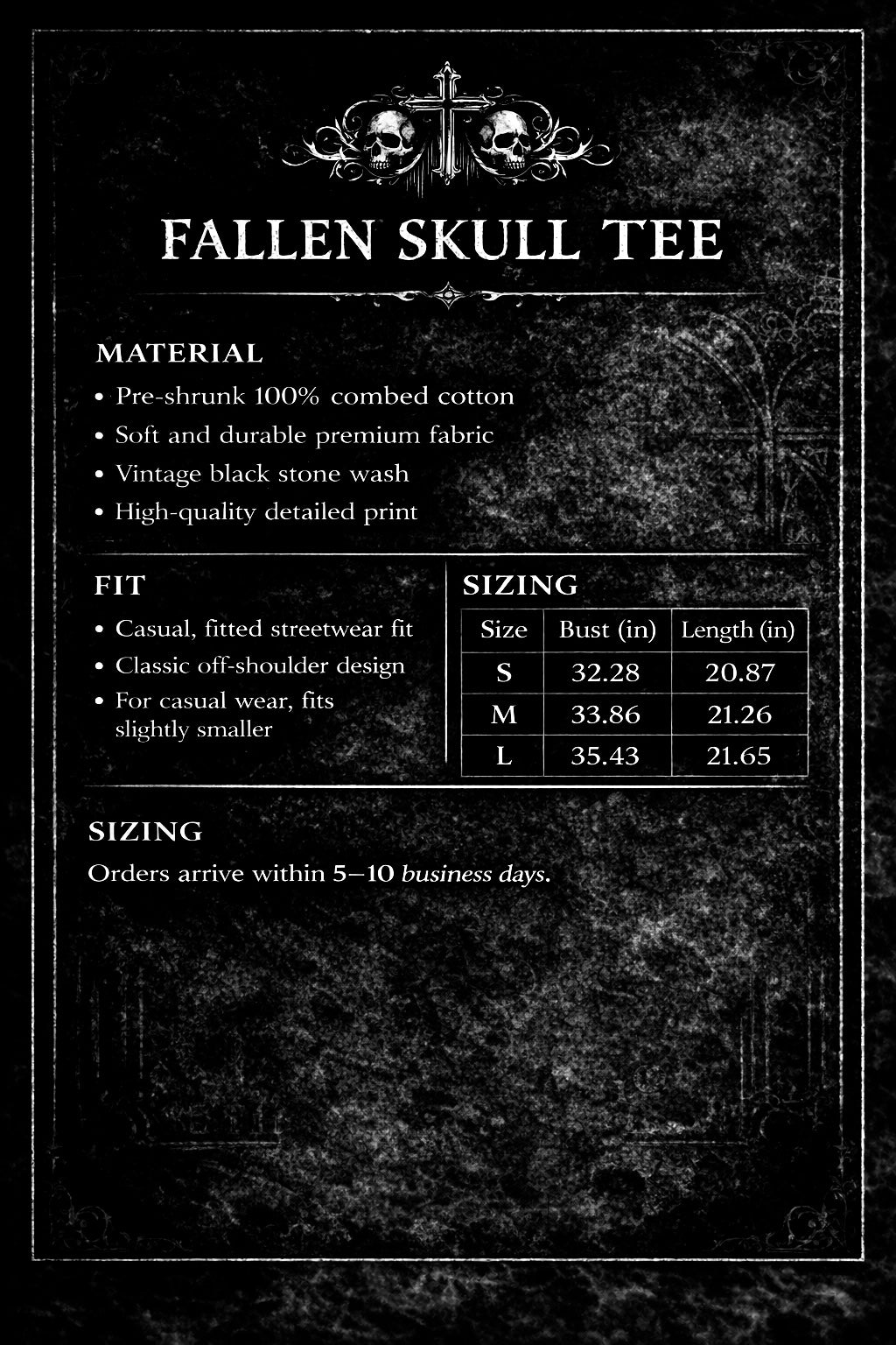 Fallen Skull Tee
