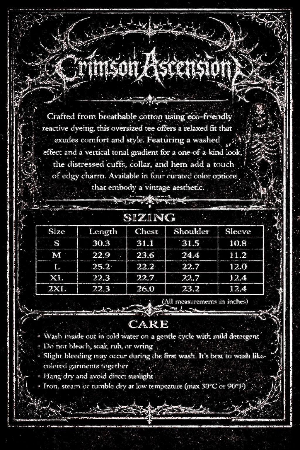 Crimson Ascension Oversized