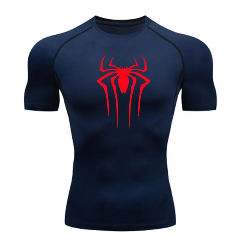 Spider Emblem Compression Shirt