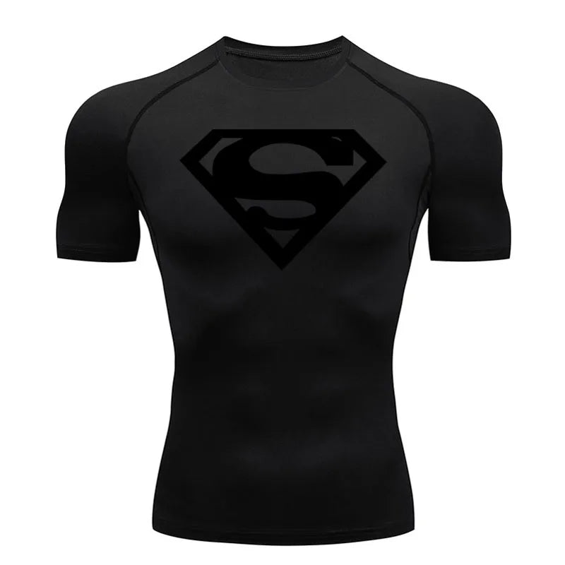 Kryptonian Crest Compression Shirt