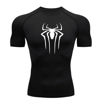 Spider Emblem Compression Shirt