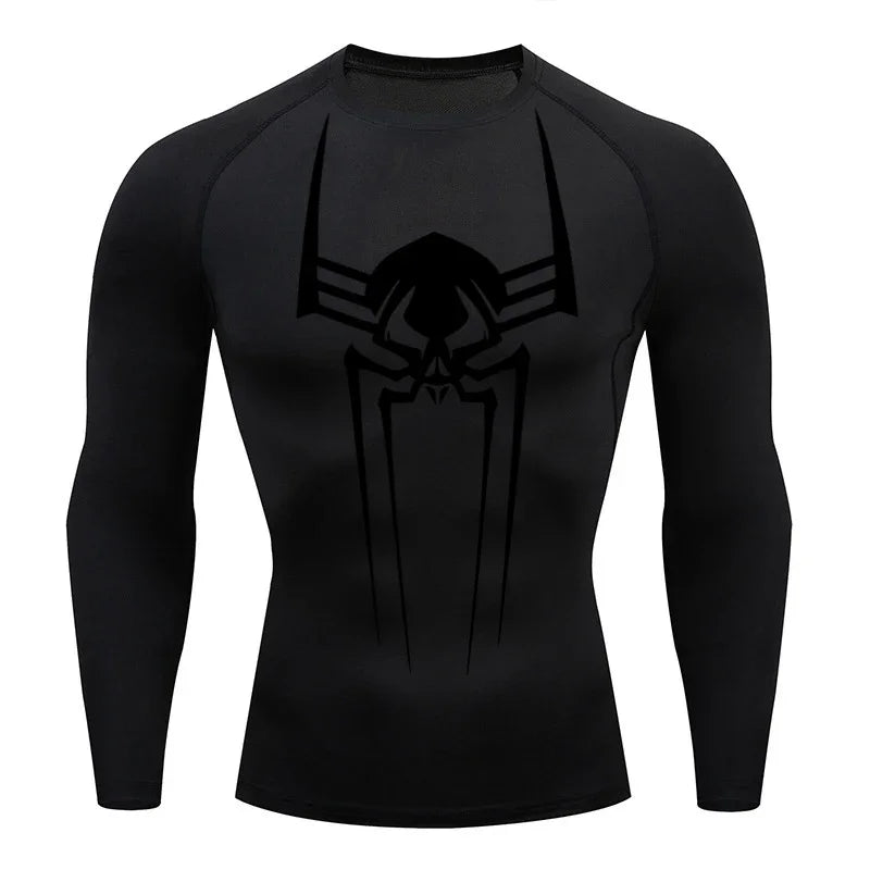 2099 Spider Long Sleeve Compression Shirt