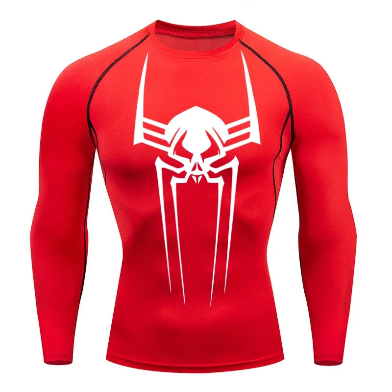 2099 Spider Long Sleeve Compression Shirt