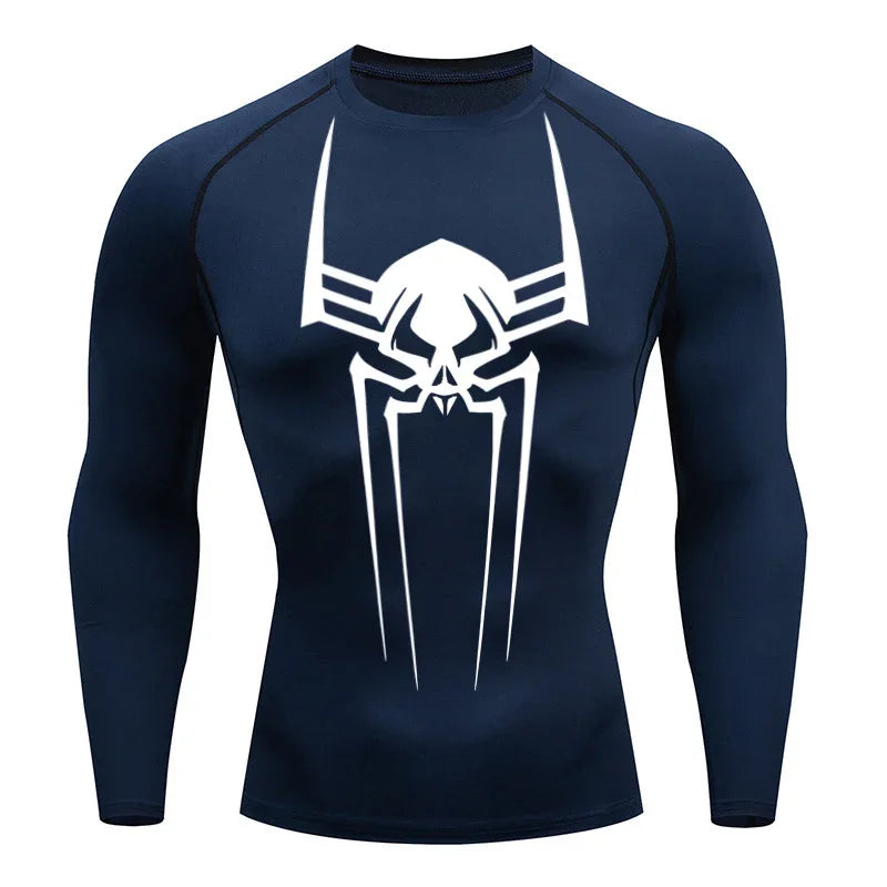 2099 Spider Long Sleeve Compression Shirt