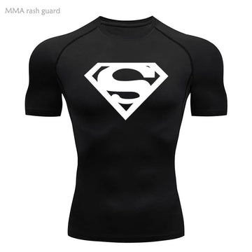 Kryptonian Crest Compression Shirt