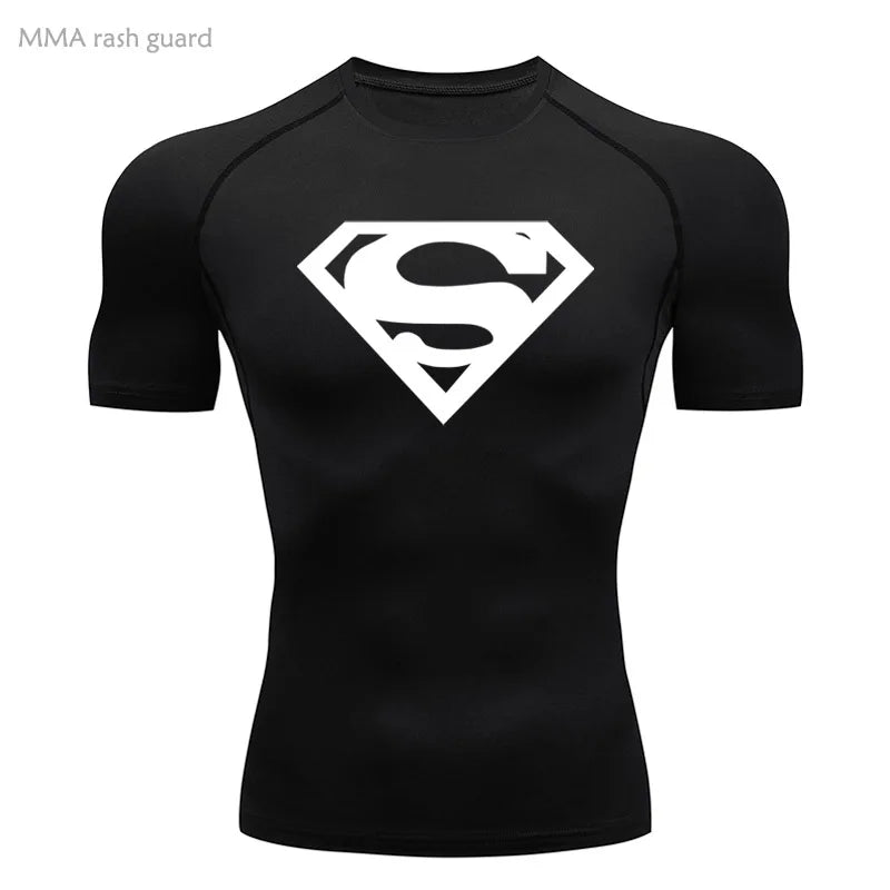Kryptonian Crest Compression Shirt