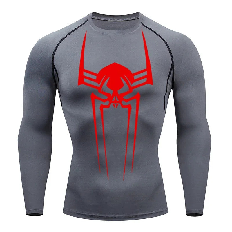 2099 Spider Long Sleeve Compression Shirt