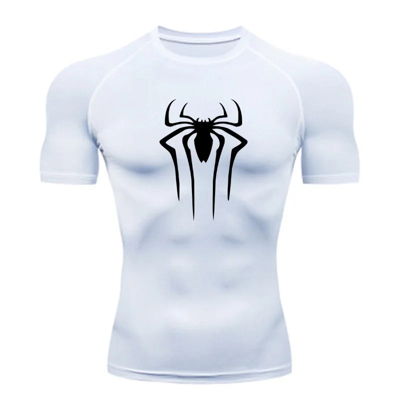 Spider Emblem Compression Shirt