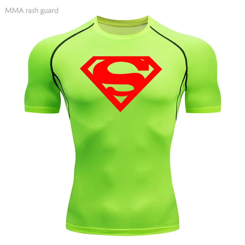 Kryptonian Crest Compression Shirt