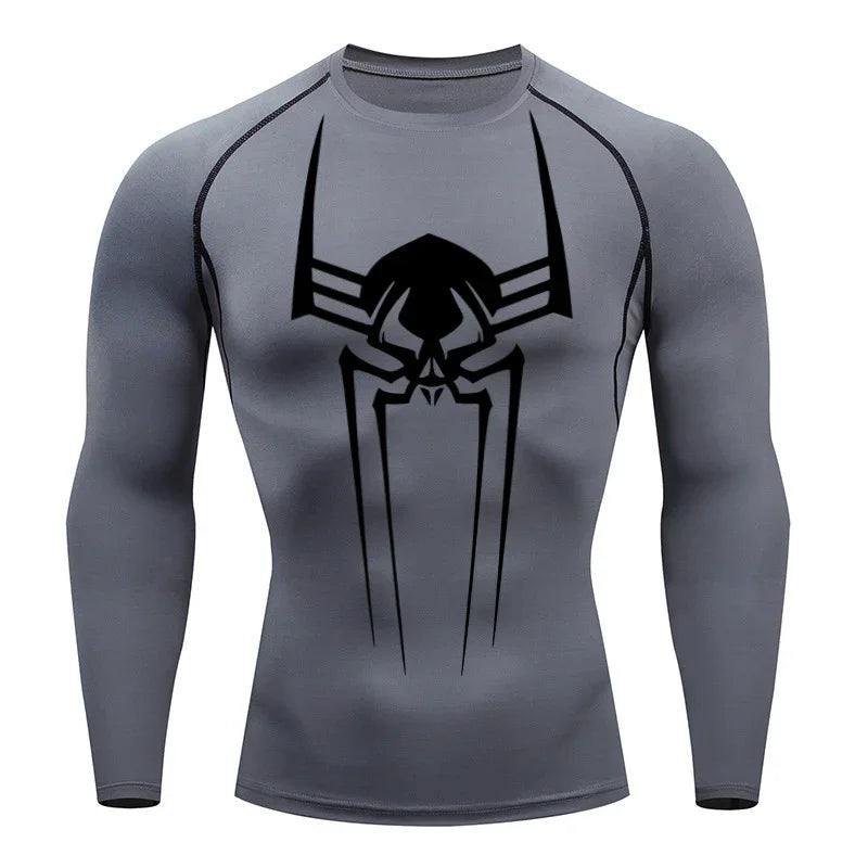 2099 Spider Long Sleeve Compression Shirt