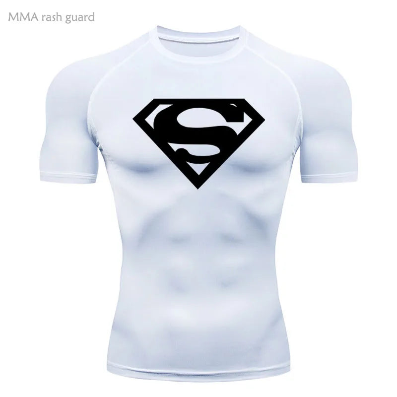 Kryptonian Crest Compression Shirt