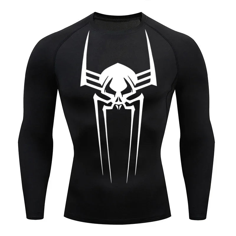 2099 Spider Long Sleeve Compression Shirt