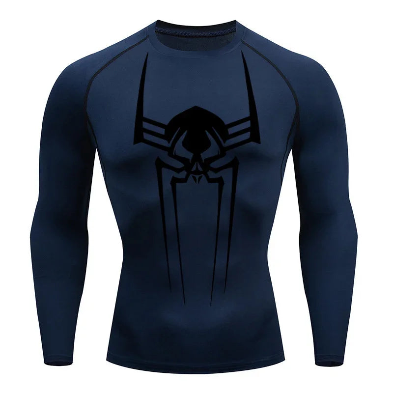 2099 Spider Long Sleeve Compression Shirt