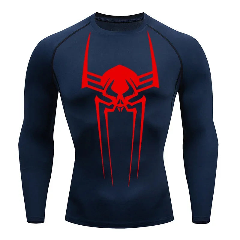 2099 Spider Long Sleeve Compression Shirt