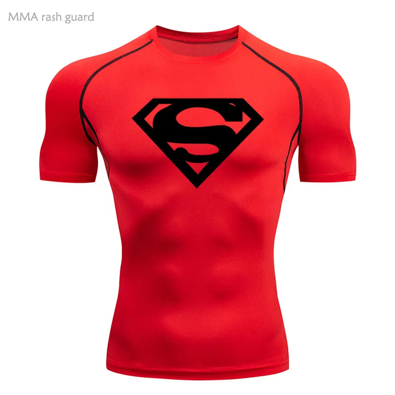 Kryptonian Crest Compression Shirt