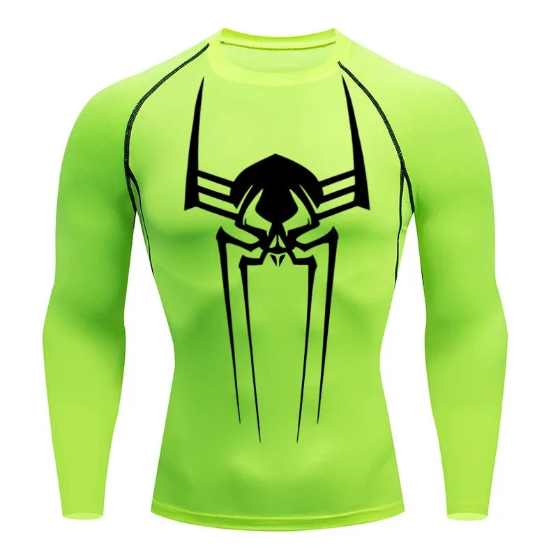 2099 Spider Long Sleeve Compression Shirt