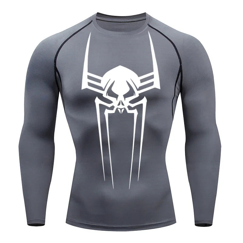 2099 Spider Long Sleeve Compression Shirt