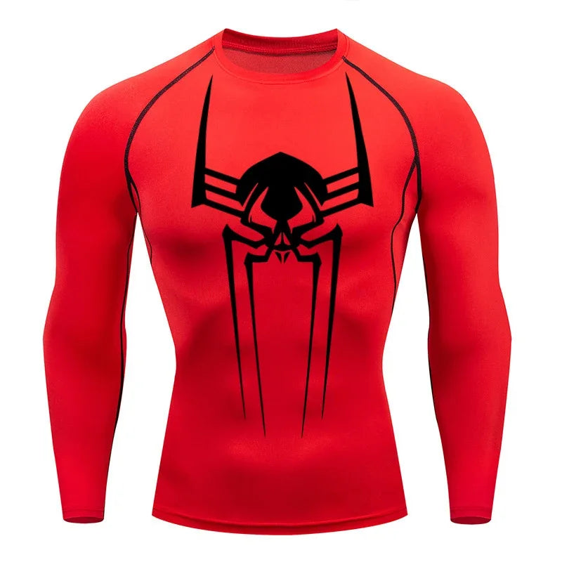 2099 Spider Long Sleeve Compression Shirt
