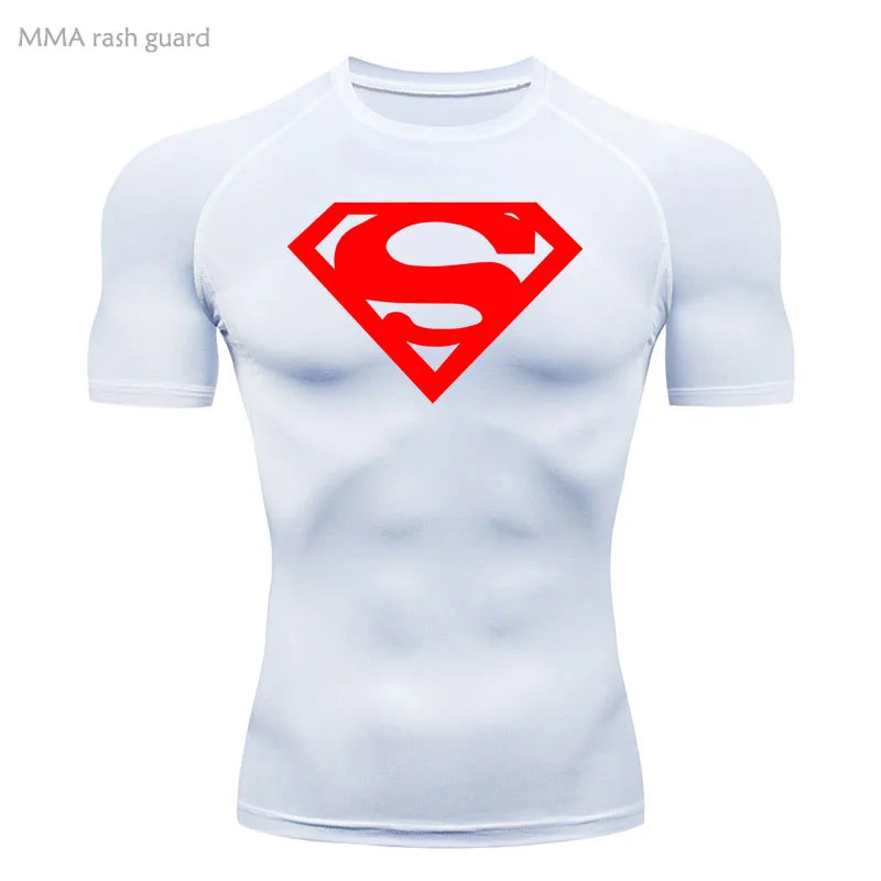 Kryptonian Crest Compression Shirt