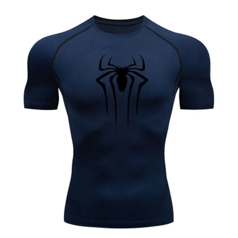 Spider Emblem Compression Shirt