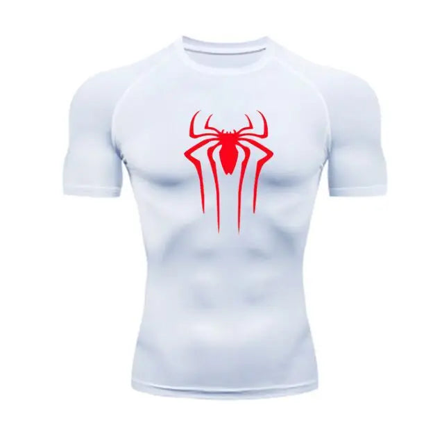 Spider Emblem Compression Shirt